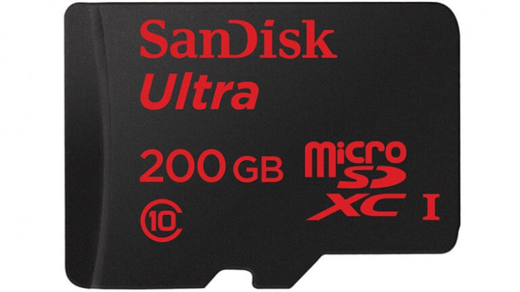 #MWC | SanDisk представила microSD-карту памяти объемом 200 ГБ #MWC | SanDisk представила microSD-карту памяти объемом 200 ГБ