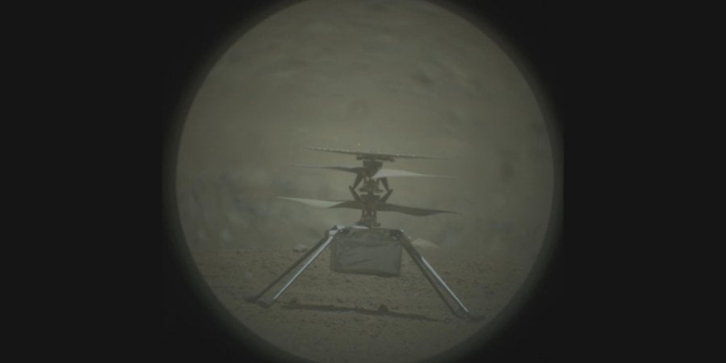 Марсіанські хованки. NASA раптово втратило зв’язок з гелікоптером Ingenuity