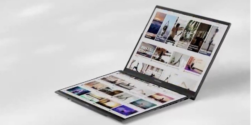 Монструозно. Asus презентував новий ноутбук з подвійним 19-дюймовим екраном — відео