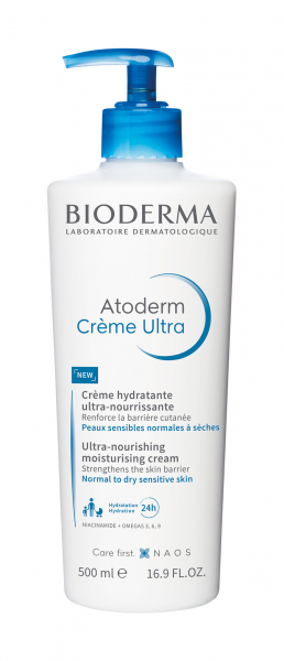Bioderma Atoderm Crème Увлажняющий крем для очень сухой, сухой, чувствительной и нормальной кожи | 500 мл