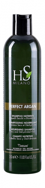 HS Milano Perfect Argan Nourishing Shampoo Питательный шампунь для сухих и обезвоженных волос с аргановым маслом | 350 мл