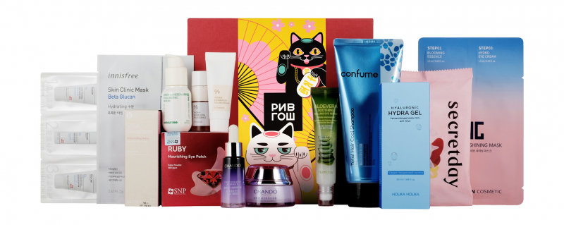 Рив Гош Box 2024 Asia Набор полноразмерных продуктов и миниатюр