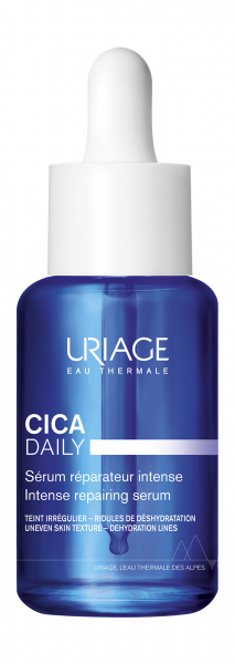 Uriage Cica Daily Intense Repairing Serum Восстанавливающая сыворотка для чувствительной кожи лица с гиалуроновой кислотой