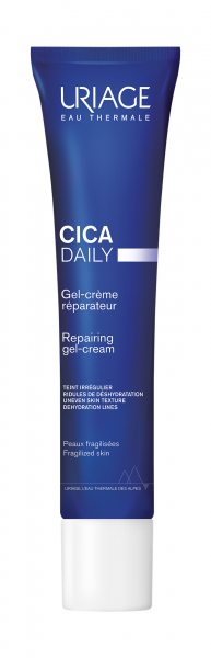 Uriage Cica Daily Repairing Gel-Creme Восстанавливающий гель-крем для чувствительной кожи лица с гиалуроновой кислотой