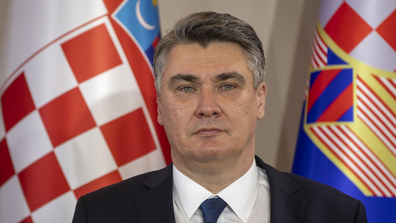 Миланович пообещал бороться за самостоятельность Хорватии в случае победы